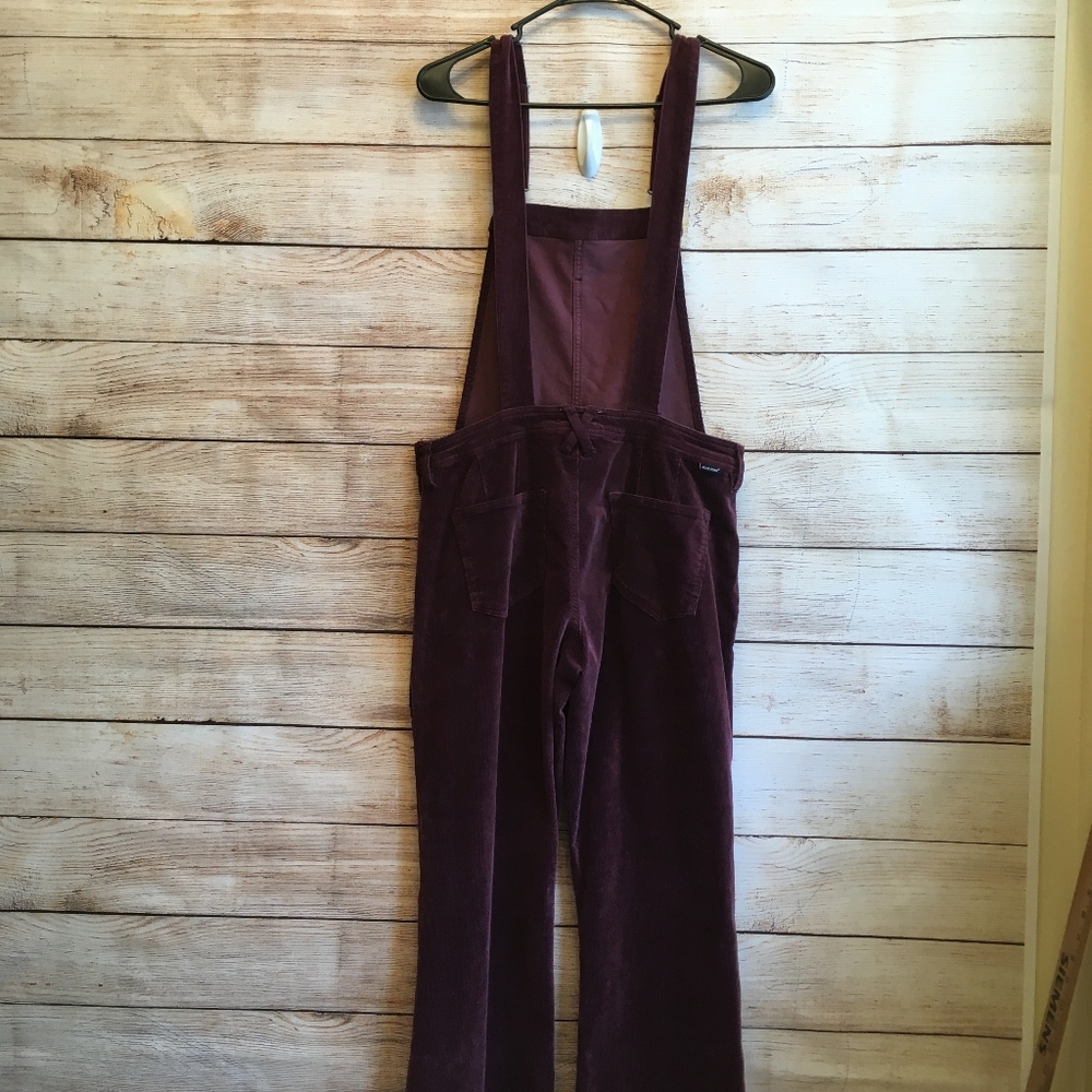 DEAR JOHN CORDUROY OVERALLS IN MULBERRY - Picture 7 of 13